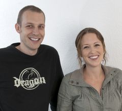 Die Gründer: Thomas Brüderli und Sophie Everett 