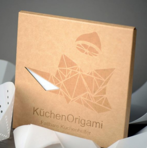 küchen origami - faltbare küchenhelfer