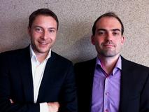 Mathias Haussmann, Gründer und CEO von Uepaa(!!) mit seinem Mitgründer Dr. Franck Legendre